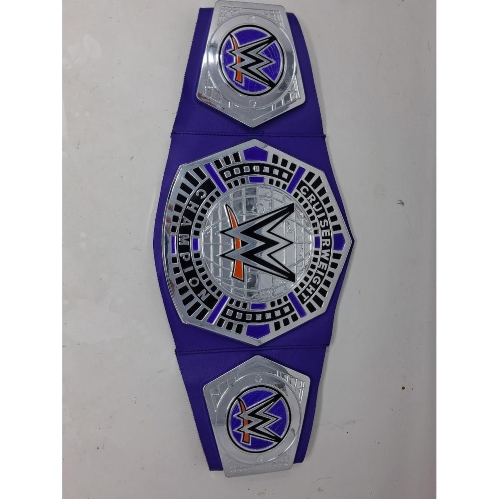 WWE Cruiserweight Championship Replica Wrestling Title Belt Purple Adult Size. Z